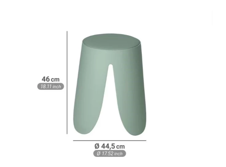 Comiso universele kruk - mat groen afmetingen