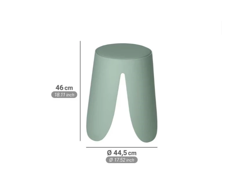 Comiso universele kruk - mat groen afmetingen