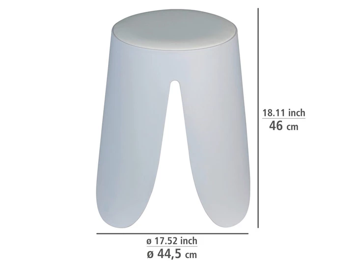 Comiso universele kruk- mat wit- afmetingen