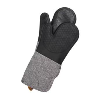 Ada ovenwant- silicone- zwart- set2