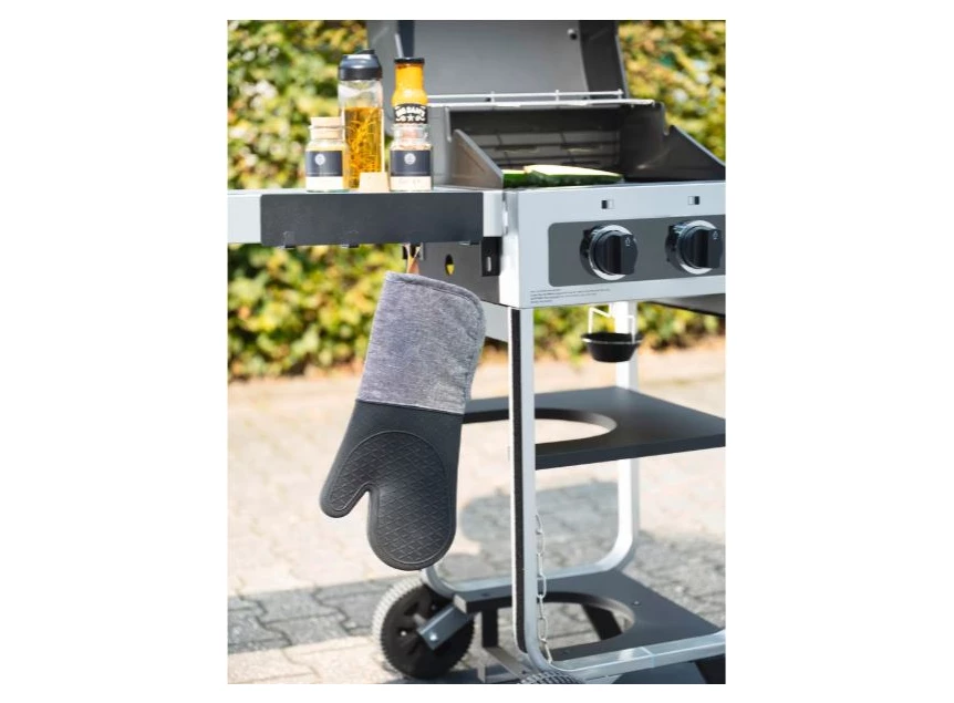 Ada ovenwant- silicone- zwart- set2- sfeerbeeld