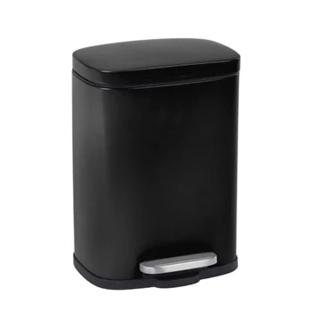 Leno afvalemmer- 5L- easy close- zwart