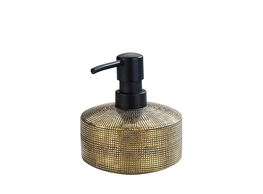 Rivara zeepdispenser- keramisch- goud
