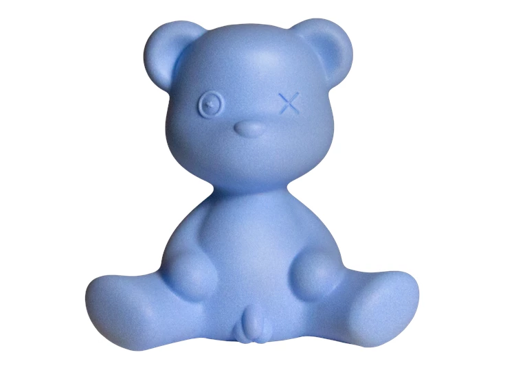 Front Tafellamp Teddy Boy Light Blue Mix 24001LB Qeeboo