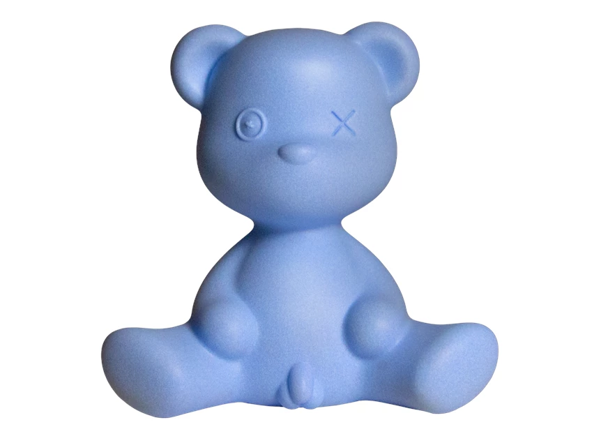 Front Tafellamp Teddy Boy Light Blue Mix 24001LB Qeeboo