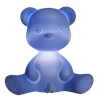 Front licht aan Tafellamp Teddy Boy Light Blue Mix 24001LB Qeeboo