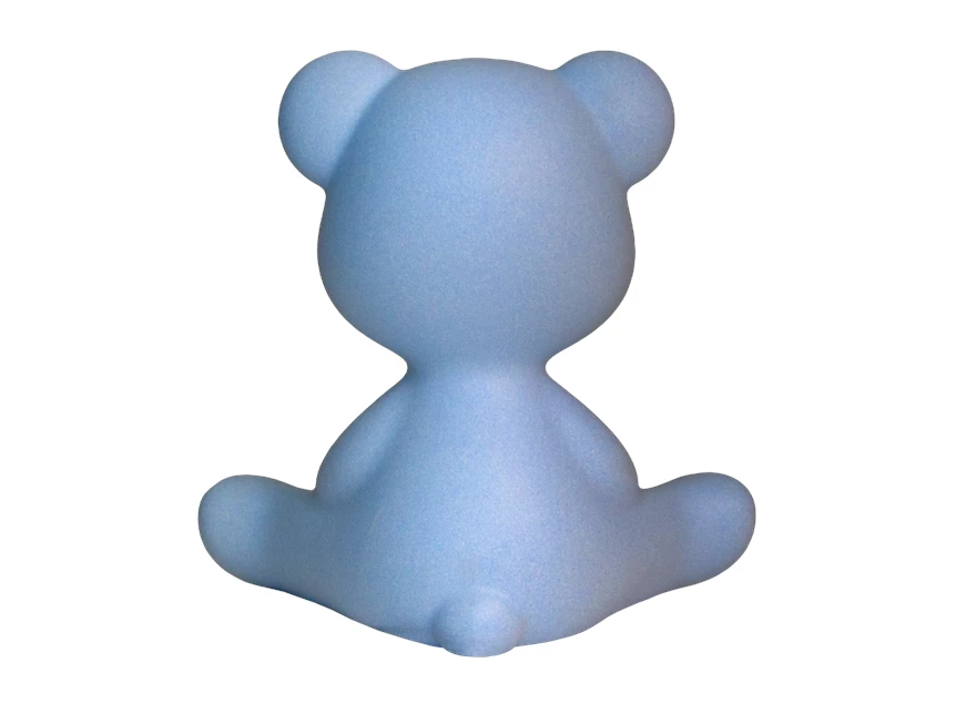 Achterkant Tafellamp Teddy Boy Light Blue Mix 24001LB Qeeboo
