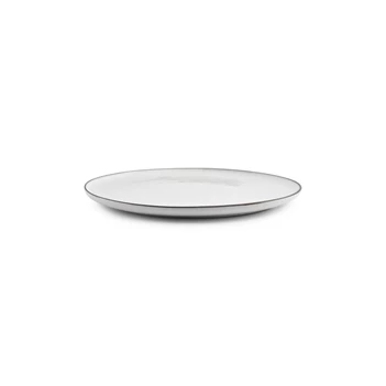 Fina plat bord - 26cm wit