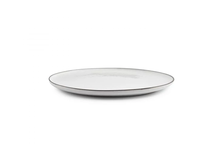 Fina plat bord - 26cm wit
