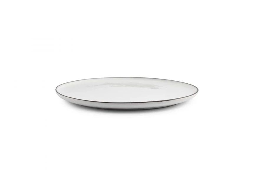 Fina plat bord - 26cm wit