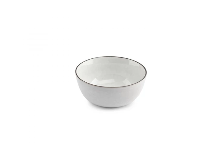 Fina kom - 14xh6.5cm wit ander aanzicht