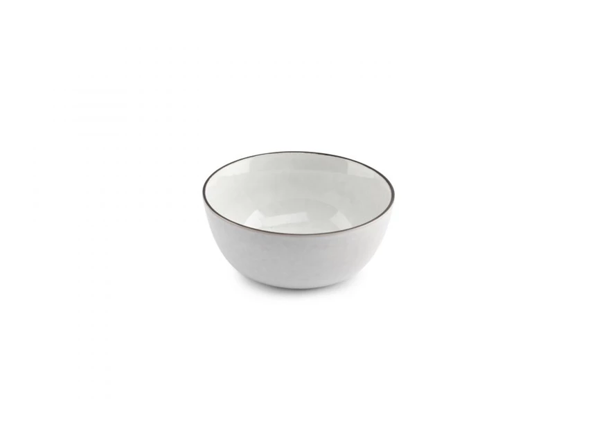 Fina kom - 14xh6.5cm wit  ander aanzicht