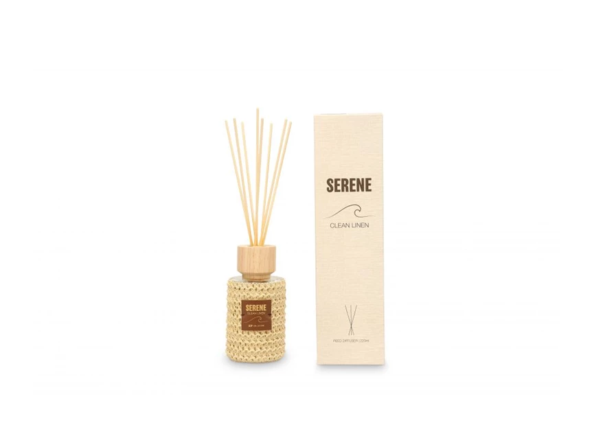 Serene linnen geurstokjes 220ml