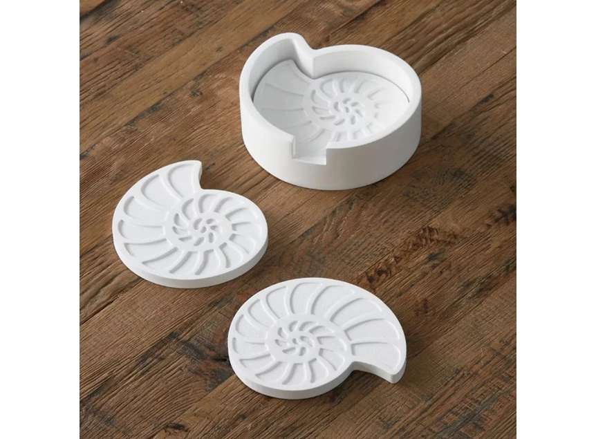 onderleggers seashell- 4stuks sfeer