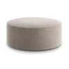 Poef Rondo Maxi stof greige D008810 Designwerk