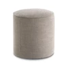 Poef Rondo Mini stof greige D008805 Designwerk