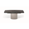 Gesloten Verlengbare tafel Adler stone natuursteen voet 2 oval Draenert