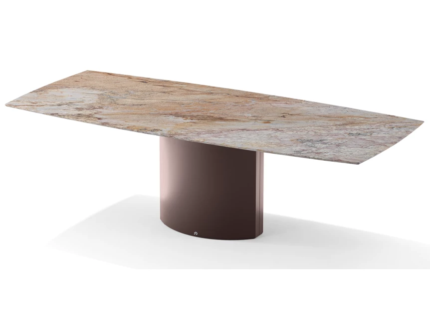 Vaste tafel Adler outdoor stone river gold natuursteen Draenert