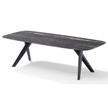 Tafel Lope 1541 natuursteen Nero Marquina Draenert