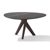 Eettafel Trilope 1540 stone sahara noir organisch natuursteen Draenert