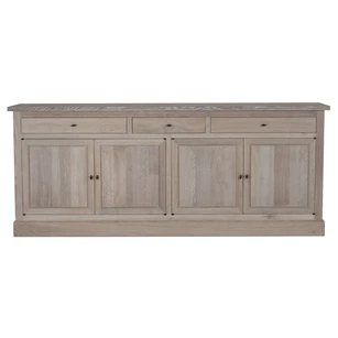 Dressoir Solid SOL01 landelijk klassiek lichte eik Denolf Michel