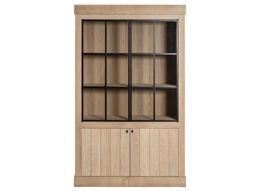 Vitrinekast Wandkast Wood WOOD33 lichte eik landelijk modern Michel Denolf