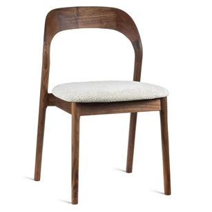 Eetkamerstoel Moly massief noot Estetica Home