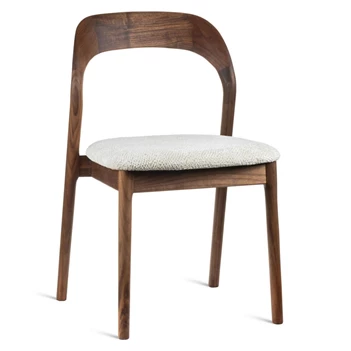 Eetkamerstoel Moly massief noot Estetica Home