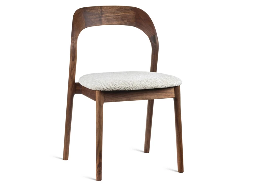 Eetkamerstoel Moly massief noot Estetica Home