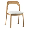 Eetkamerstoel Moly massief naturel eik Estetica Home