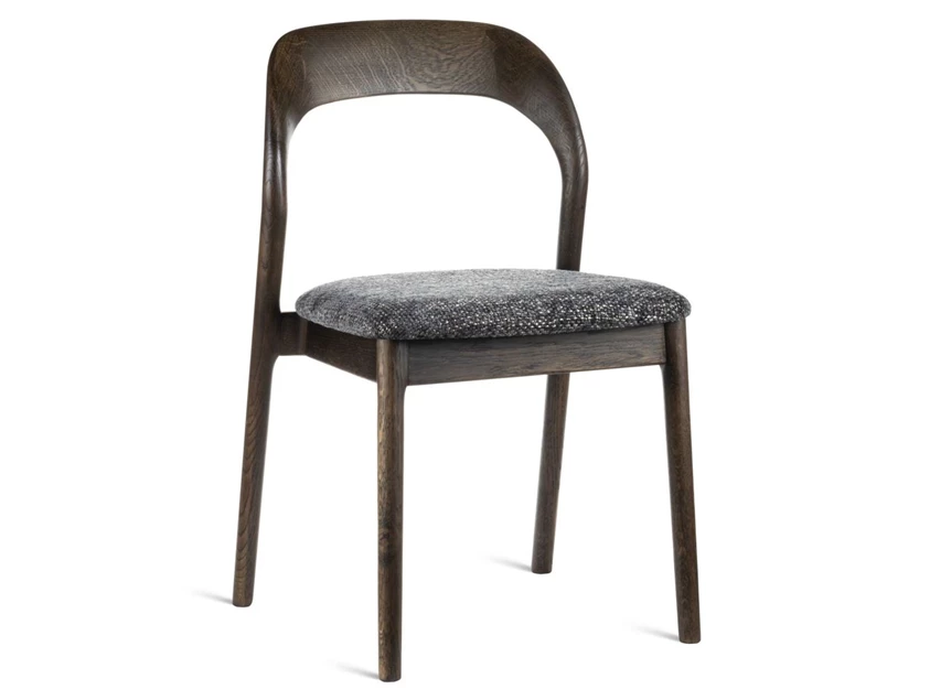 Eetkamerstoel Moly massief donker eik Estetica Home