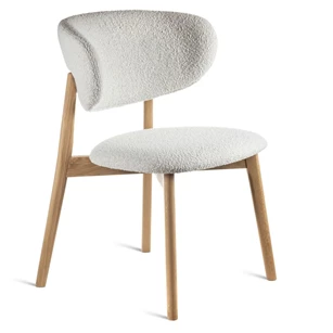 Eetkamerstoel Capri massief naturel eik Estetica Home