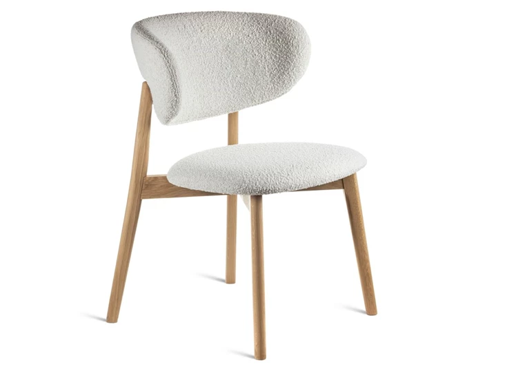 Eetkamerstoel Capri massief naturel eik Estetica Home