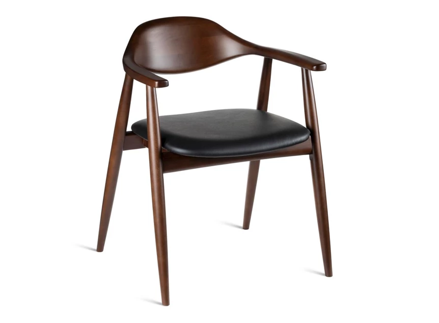 Eetkamerstoel Solero massief bruin beuk Estetica Home