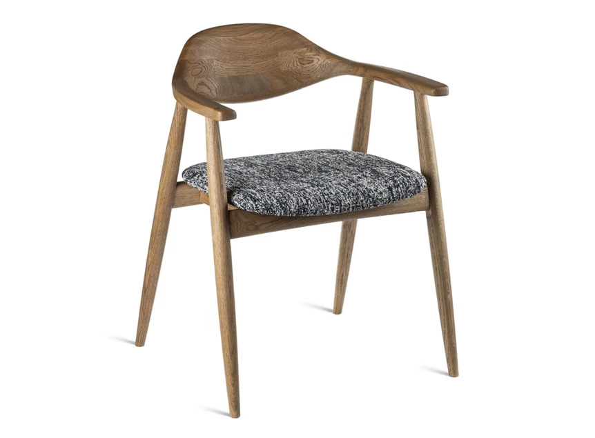 Eetkamerstoel Solero massief tobacco eik Estetica Home