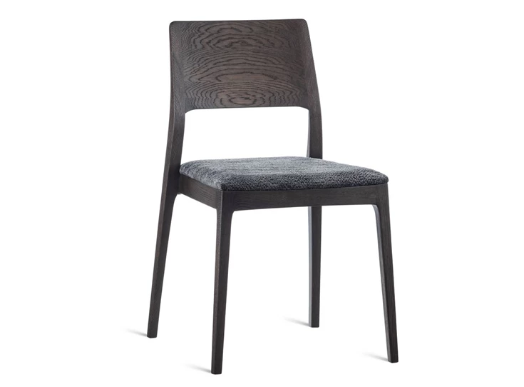 Eetkamerstoel Vero massief donker eik Estetica Home