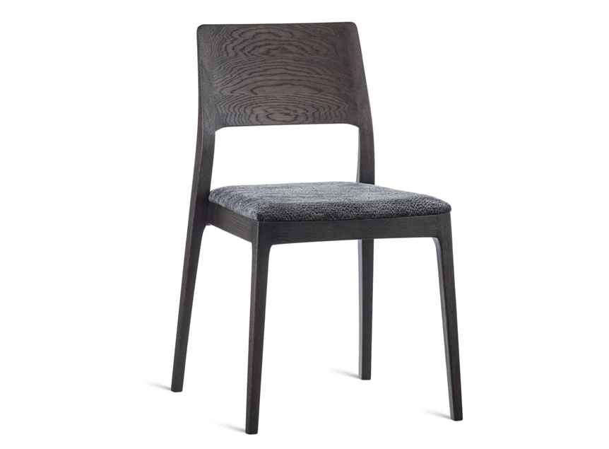 Eetkamerstoel Vero massief donker eik Estetica Home