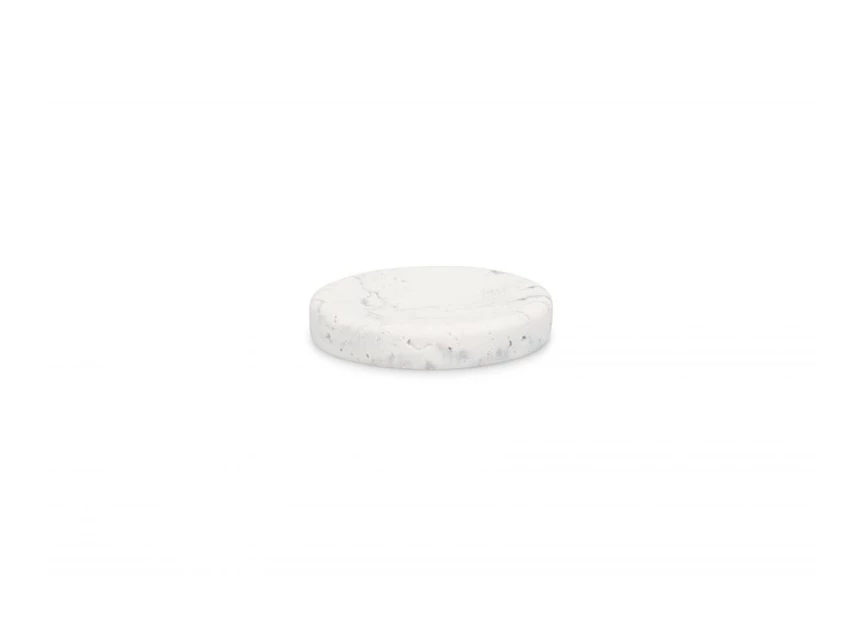 White Suds zeepschaal- marble- Ø11,5xh2cm