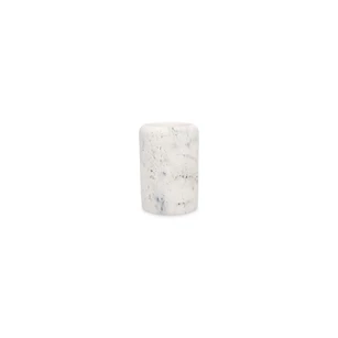 White Suds tandenborstelbeker- marble- Ø7xh10,5cm