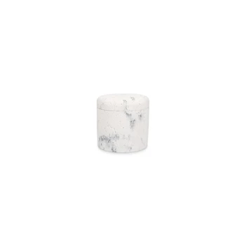 White Suds opbergpot- marble- Ø9,5xh9,5cm