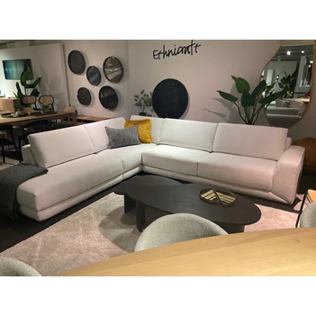 Hoeksalon Kartun X194 stof wit Natuzzi Editions
