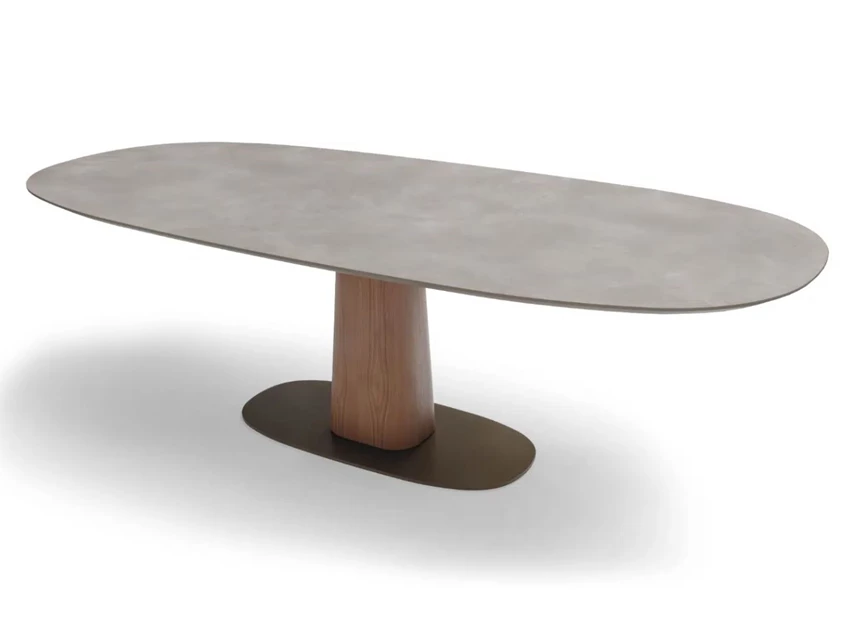 Eettafel Storq superellips centrale poot Bree's New World