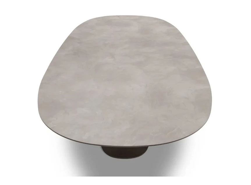 Bladvorm Eettafel Storq superellips centrale poot Bree's New World