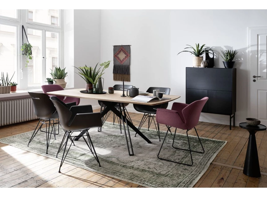 Sfeerfoto Armstoel Tooon Original zwart Iron Base