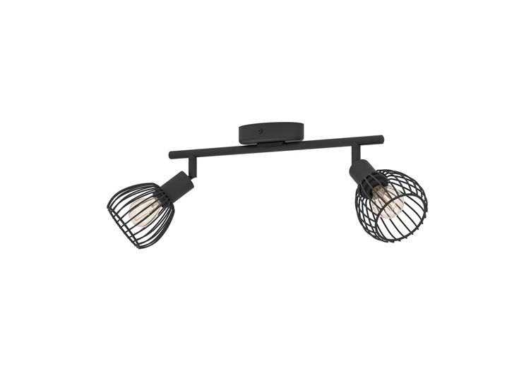 Sonnino plafondlamp- E14- zwart