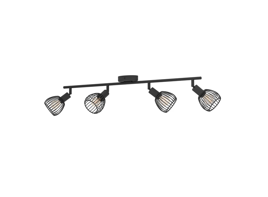 Sonnino plafondlamp- E14- zwart