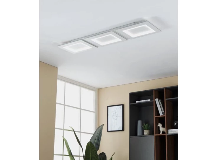 Padrogiano plafondlamp- 120cm-wit- sfeerbeeld