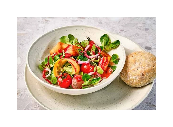 Mira groen- diep bord- Ø20cm- sfeerbeeld