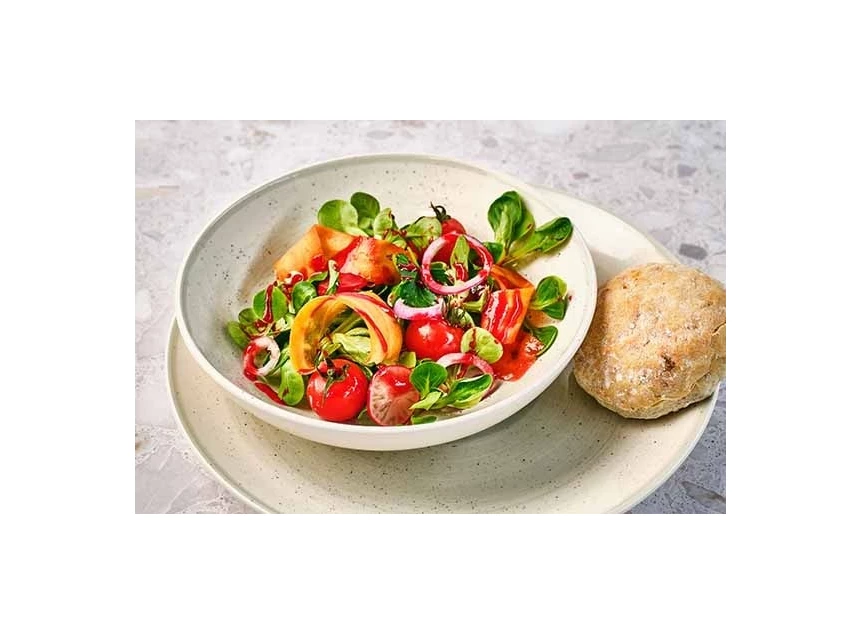 Mira groen- diep bord- Ø20cm- sfeerbeeld