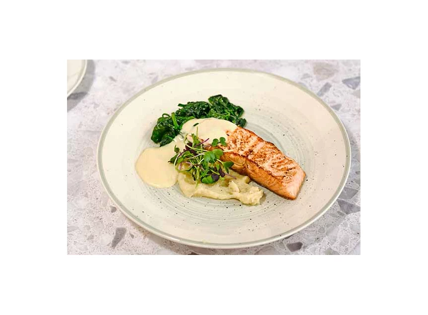 Mira groen- plat bord- Ø26cm- sfeerbeeld